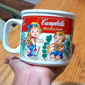 CAMPBELL'S M'm! M'm! GOOD! 1993 CHILDREN GARDENING MUG.
